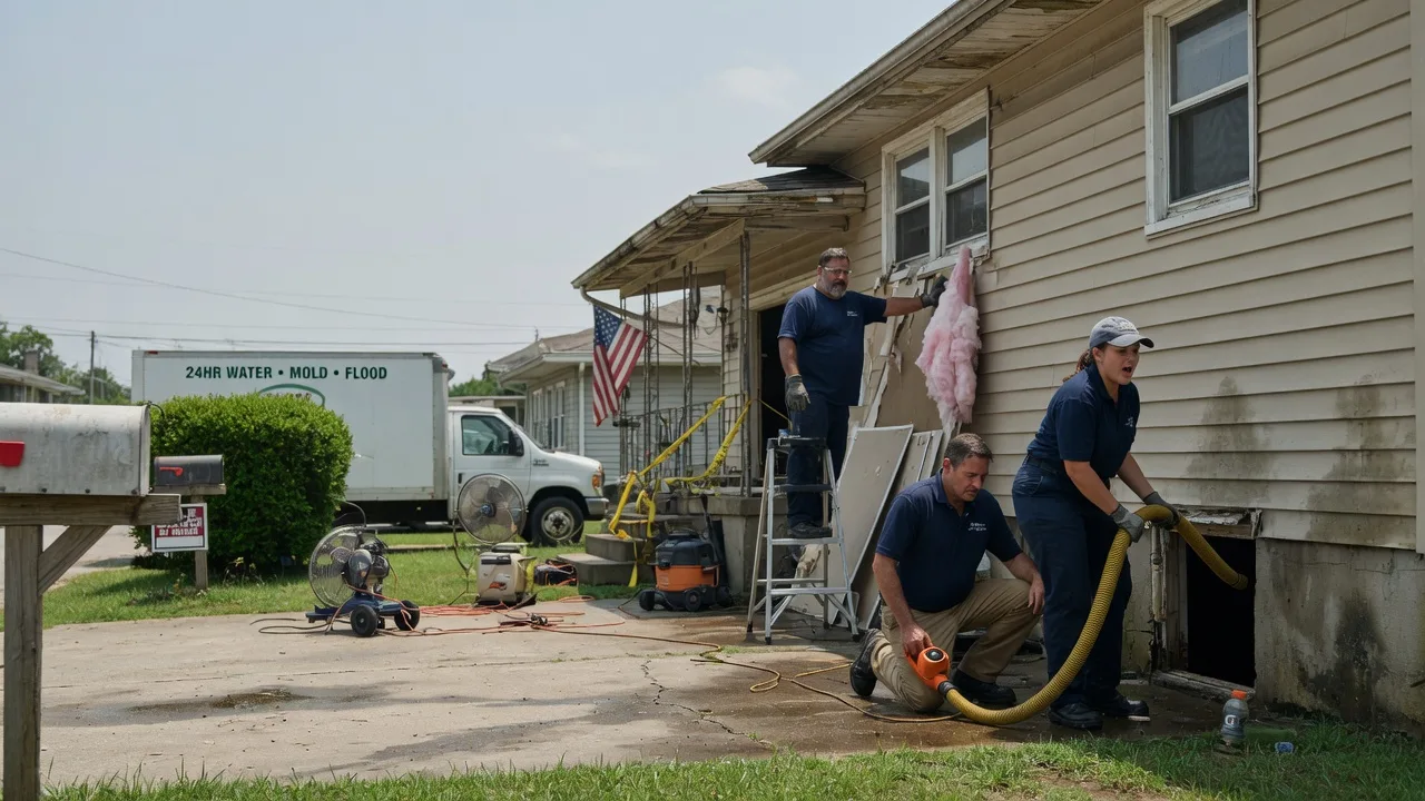 Water Damage Repair in Waterloo, OH near me